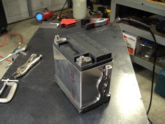 metal electrical box under motorcycle tank|custom battery box for motorcycle.